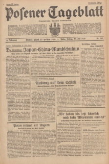 Posener Tageblatt = Poznańska Gazeta Codzienna. Jg.78, Nr. 165 (21 Juli 1939) + dod.