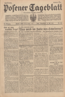 Posener Tageblatt = Poznańska Gazeta Codzienna. Jg.78, Nr. 166 (22 Juli 1939) + dod.