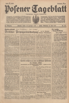 Posener Tageblatt = Poznańska Gazeta Codzienna. Jg.78, Nr. 169 (26 Juli 1939) + dod.