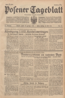 Posener Tageblatt = Poznańska Gazeta Codzienna. Jg.78, Nr. 171 (28 Juli 1939) + dod.