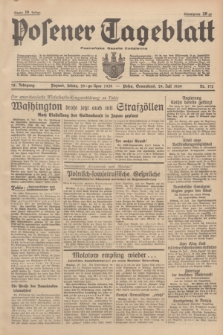 Posener Tageblatt = Poznańska Gazeta Codzienna. Jg.78, Nr. 172 (29 Juli 1939) + dod.