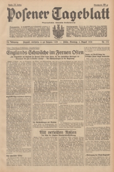 Posener Tageblatt = Poznańska Gazeta Codzienna. Jg.78, Nr. 179 (6 August 1939) + dod.