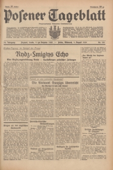 Posener Tageblatt = Poznańska Gazeta Codzienna. Jg.78, Nr. 181 (9 August 1939) + dod.