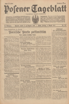 Posener Tageblatt = Poznańska Gazeta Codzienna. Jg.78, Nr. 183 (11 August 1939) + dod.