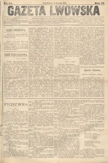 Gazeta Lwowska. 1885, nr 14