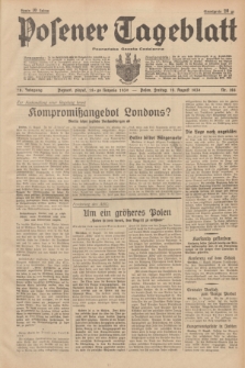 Posener Tageblatt = Poznańska Gazeta Codzienna. Jg.78, Nr. 188 (18 August 1939) + dod.