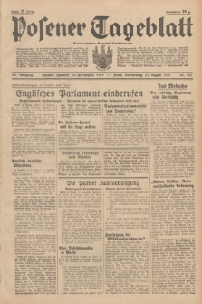 Posener Tageblatt = Poznańska Gazeta Codzienna. Jg.78, Nr. 193 (24 August 1939) + dod.