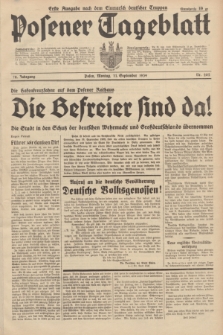 Posener Tageblatt. Jg.78, Nr. 202 (11 September 1939)