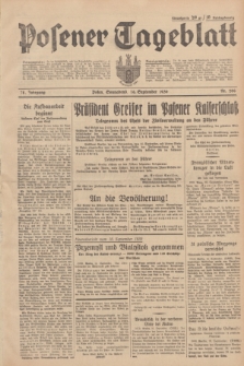 Posener Tageblatt. Jg.78, Nr. 206 (16 September 1939)