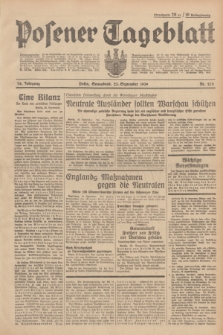 Posener Tageblatt. Jg.78, Nr. 213 (23 September 1939)