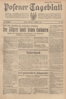 Posener Tageblatt. Jg.78, Nr. 220 (1 Oktober 1939)
