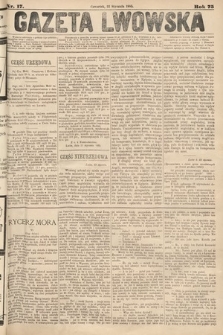 Gazeta Lwowska. 1885, nr 17