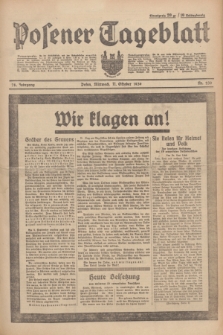 Posener Tageblatt. Jg.78, Nr. 230 (11 Oktober 1939)