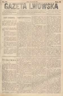 Gazeta Lwowska. 1885, nr 18