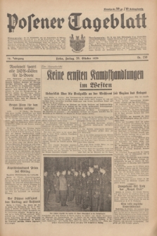 Posener Tageblatt. Jg.78, Nr. 239 (20 October 1939)