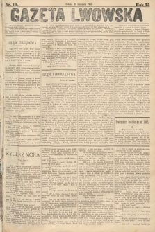 Gazeta Lwowska. 1885, nr 19