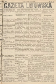 Gazeta Lwowska. 1885, nr 20
