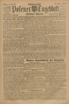 Posener Tageblatt (Posener Warte). Jg.62, Nr. 28 (6 Februar 1923) + dod.