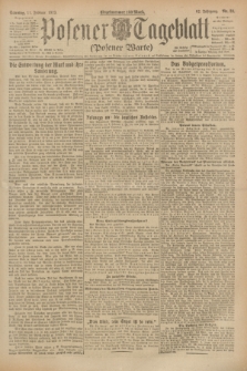 Posener Tageblatt (Posener Warte). Jg.62, Nr. 33 (11 Februar 1923) + dod.