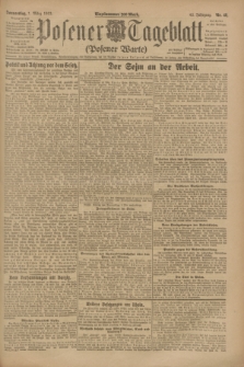 Posener Tageblatt (Posener Warte). Jg.62, Nr. 48 (1 März 1923)