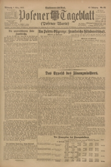 Posener Tageblatt (Posener Warte). Jg.62, Nr. 53 (7 März 1923)