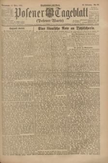 Posener Tageblatt (Posener Warte). Jg.62, Nr. 56 (10 März 1923) + dod.