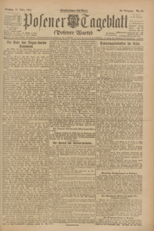 Posener Tageblatt (Posener Warte). Jg.62, Nr. 64 (20 März 1923)