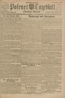 Posener Tageblatt (Posener Warte). Jg.62, Nr. 68 (24 März 1923) + dod.