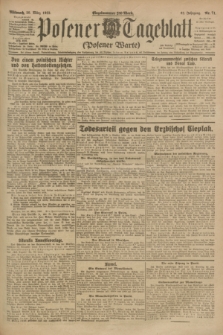 Posener Tageblatt (Posener Warte). Jg.62, Nr. 71 (28 März 1923) + dod.