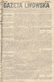 Gazeta Lwowska. 1885, nr 27
