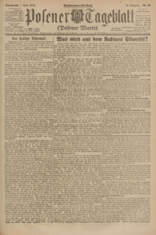 Posener Tageblatt (Posener Warte). Jg.62, Nr. 78 (7 April 1923) + dod.