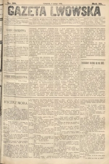 Gazeta Lwowska. 1885, nr 28