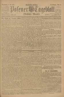 Posener Tageblatt (Posener Warte). Jg.62, Nr. 111 (19 Mai 1923) + dod.