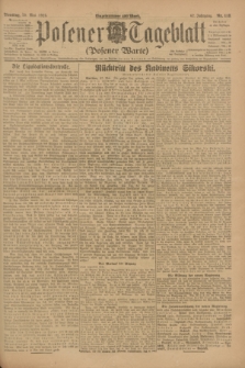 Posener Tageblatt (Posener Warte). Jg.62, Nr. 118 (29 Mai 1923) + dod.