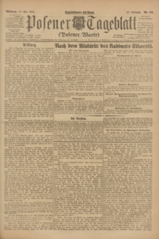 Posener Tageblatt (Posener Warte). Jg.62, Nr. 119 (30 Mai 1923) + dod.