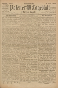 Posener Tageblatt (Posener Warte). Jg.62, Nr. 121 (2 Juni 1923) + dod.