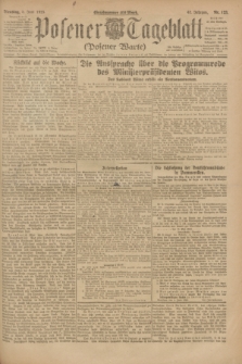 Posener Tageblatt (Posener Warte). Jg.62, Nr. 123 (5 Juni 1923) + dod.