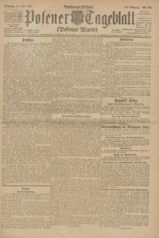 Posener Tageblatt (Posener Warte). Jg.62, Nr. 140 (24 Juni 1923) + dod.