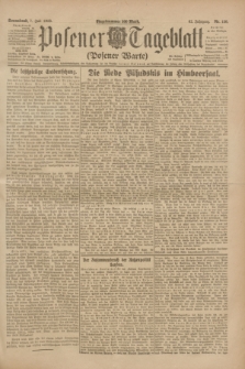 Posener Tageblatt (Posener Warte). Jg.62, Nr. 150 (7 Juli 1923) + dod.