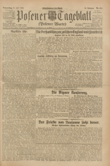 Posener Tageblatt (Posener Warte). Jg.62, Nr. 154 (12 Juli 1923) + dod.