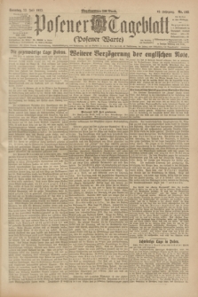 Posener Tageblatt (Posener Warte). Jg.62, Nr. 163 (22 Juli 1923) + dod.