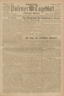Posener Tageblatt (Posener Warte). Jg.62, Nr. 170 (31 Juli 1923) + dod.