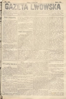 Gazeta Lwowska. 1885, nr 36