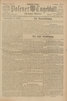 Posener Tageblatt (Posener Warte). Jg.62, Nr. 177 (8 August 1923) + dod.
