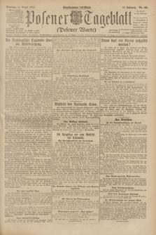 Posener Tageblatt (Posener Warte). Jg.62, Nr. 182 (14 August 1923)