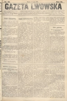Gazeta Lwowska. 1885, nr 38