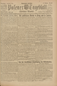 Posener Tageblatt (Posener Warte). Jg.62, Nr. 197 (1 September 1923) + dod.