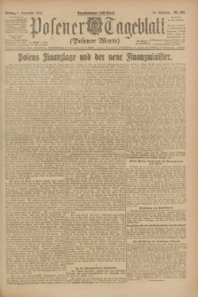 Posener Tageblatt (Posener Warte). Jg.62, Nr. 202 (7 September 1923) + dod.