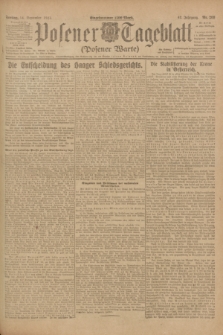 Posener Tageblatt (Posener Warte). Jg.62, Nr. 208 (14 September 1923) + dod.