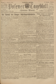 Posener Tageblatt (Posener Warte). Jg.62, Nr. 211 (18 September 1923) + dod.
